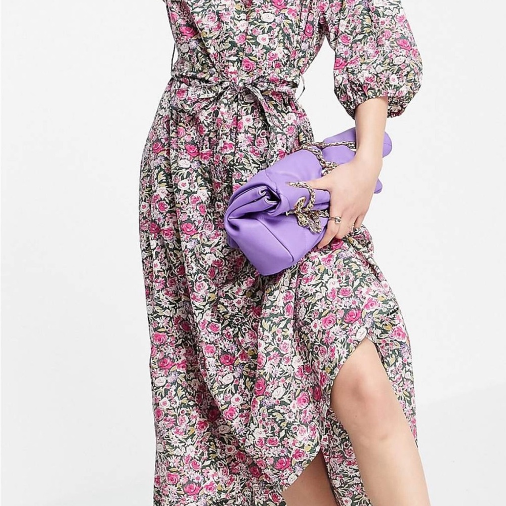 Mango Floral Cotton Dress